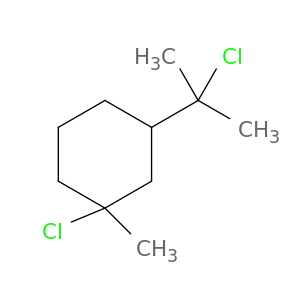 Cyclohexane, 1-chloro-3-(1-chloro-1-methylethyl)-1-methyl-