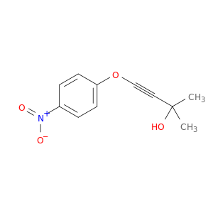 3-Butyn-2-ol, 2-methyl-4-(4-nitrophenoxy)-