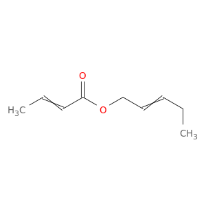 Butenoic acid, 2-pentenyl ester