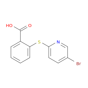 2-[(5-Bromopyridin-2-yl)sulfanyl]benzoic Acid