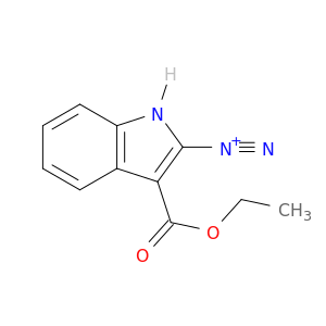 1H-Indole-2-diazonium, 3-(ethoxycarbonyl)-