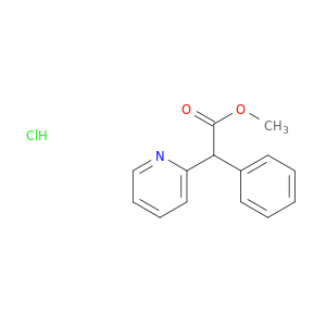 2-Pyridineacetic acid, a-phenyl-, methyl ester,hydrochloride (1:1)