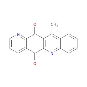 Pyrido[2,3-b]acridine-5,12-dione, 11-methyl-