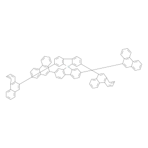 9,9'-Spirobi[9H-9-silafluorene], 2,2',7,7'-tetra-9-phenanthrenyl-