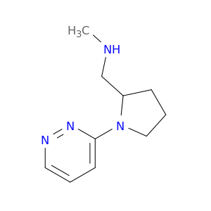 methyl({[1-(pyridazin-3-yl)pyrrolidin-2-yl]methyl})amine