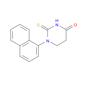 4(1H)-Pyrimidinone, tetrahydro-1-(1-naphthalenyl)-2-thioxo-