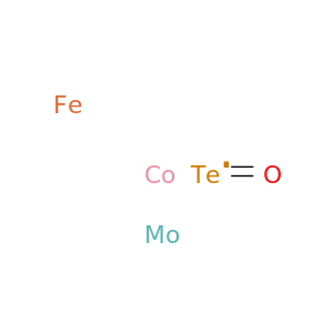 Cobalt iron molybdenum tellurium oxide