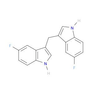 1H-Indole, 3,3'-methylenebis[5-fluoro-