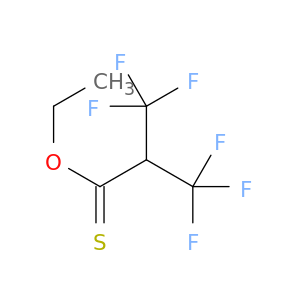 Propanethioic acid, 3,3,3-trifluoro-2-(trifluoromethyl)-, O-ethyl ester