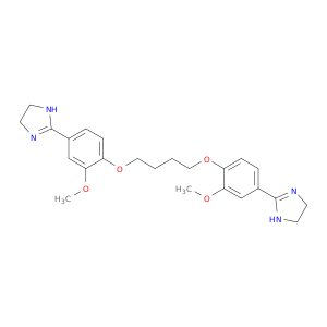 1H-Imidazole,2,2'-[1,4-butanediylbis[oxy(3-methoxy-4,1-phenylene)]]bis[4,5-dihydro-