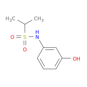 N-(3-hydroxyphenyl)propane-2-sulfonamide