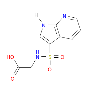 2-{1H-Pyrrolo[2,3-b]pyridine-3-sulfonamido}acetic Acid