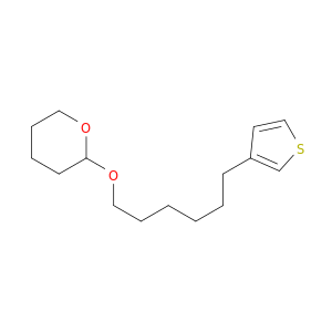 2H-Pyran, tetrahydro-2-[[6-(3-thienyl)hexyl]oxy]-