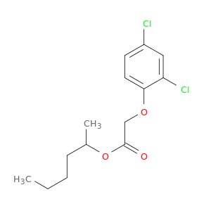 Acetic acid, (2,4-dichlorophenoxy)-, 1-methylpentyl ester