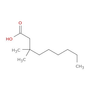 Nonanoic acid, 3,3-dimethyl-
