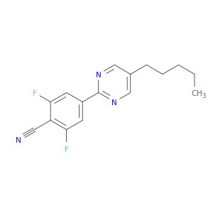 Benzonitrile, 2,6-difluoro-4-(5-pentyl-2-pyrimidinyl)-