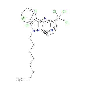 9H-Carbazole, 3-[4,6-bis(trichloromethyl)-1,3,5-triazin-2-yl]-9-octyl-