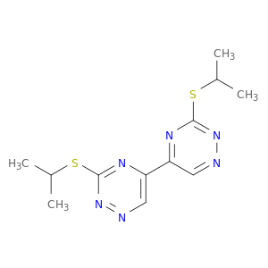 5,5'-Bi-1,2,4-triazine, 3,3'-bis[(1-methylethyl)thio]-