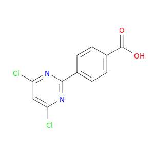 Benzoic acid, 4-(4,6-dichloro-2-pyrimidinyl)-