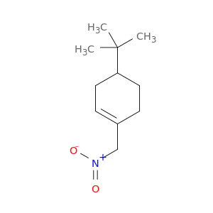 Cyclohexene, 4-(1,1-dimethylethyl)-1-(nitromethyl)-