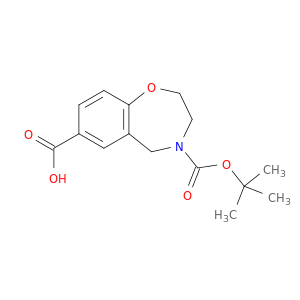 4-(tert-butoxycarbonyl)-2,3,4,5-tetrahydro-1,4-benzoxazepine-7-carboxylic acid