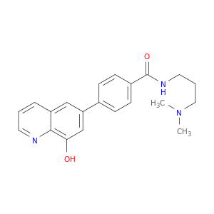 N-(3-(二甲胺基)丙基)-4-(8-羟基喹啉-6-基)苯甲酰胺