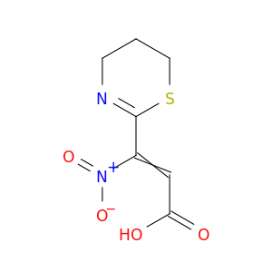 2-Propenoic acid, 3-(5,6-dihydro-4H-1,3-thiazin-2-yl)-3-nitro-