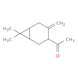 Ethanone, 1-(7,7-dimethyl-4-methylenebicyclo[4.1.0]hept-3-yl)-
