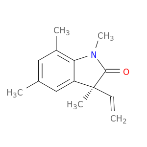2H-Indol-2-one, 3-ethenyl-1,3-dihydro-1,3,5,7-tetramethyl-, (3S)-