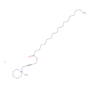 Piperidinium, 1-methyl-1-[4-[(1-oxooctadecyl)oxy]-2-butynyl]-, iodide