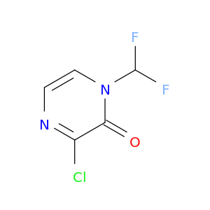 3-Chloro-1-(difluoromethyl)pyrazin-2(1H)-one