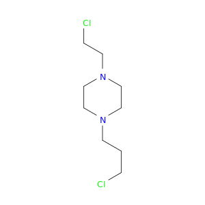 Piperazine, 1-(2-chloroethyl)-4-(3-chloropropyl)-