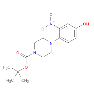tert-butyl 4-(4-hydroxy-2-nitrophenyl)piperazine-1-carboxylate