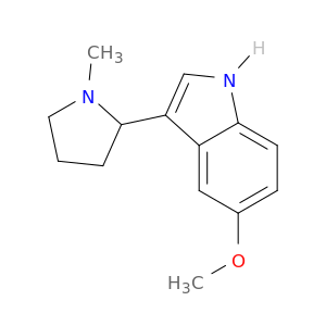 1H-Indole,5-methoxy-3-(1-methyl-2-pyrrolidinyl)-