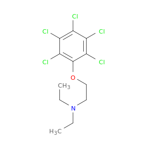 N,N-diethyl-2-(2,3,4,5,6-pentachlorophenoxy)ethanamine
