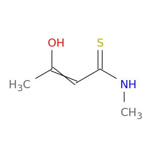 2-Butenethioamide,3-hydroxy-N-methyl-