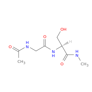 L-Serinamide, N-acetylglycyl-N-methyl-
