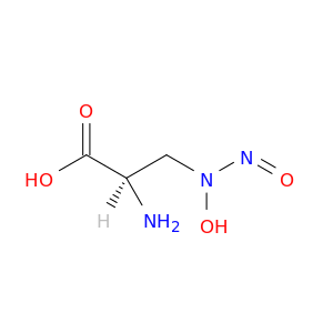 D-Alanine, 3-(hydroxynitrosoamino)-