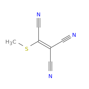 Ethenetricarbonitrile, (methylthio)-