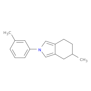 2H-Isoindole, 4,5,6,7-tetrahydro-5-methyl-2-(3-methylphenyl)-
