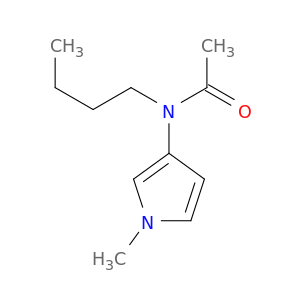 Acetamide, N-butyl-N-(1-methyl-1H-pyrrol-3-yl)-