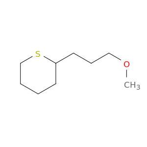 2H-Thiopyran, tetrahydro-2-(3-methoxypropyl)-