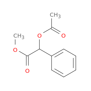 Benzeneacetic acid, a-(acetyloxy)-, methyl ester