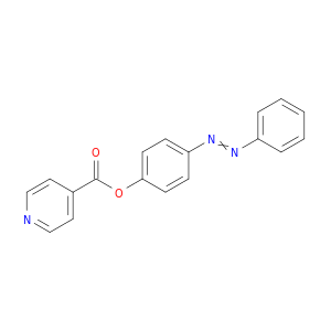 4-Pyridinecarboxylic acid, 4-(phenylazo)phenyl ester