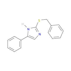 5-苯基-2-[(苯基甲基)硫代]-1H-咪唑]