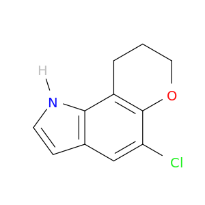 Pyrano[2,3-g]indole,5-chloro-1,7,8,9-tetrahydro-