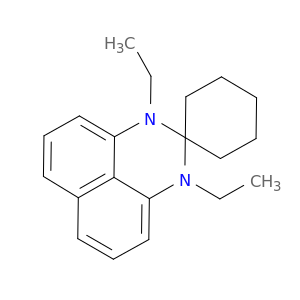 Spiro[cyclohexane-1,2'(3'H)-[1H]perimidine], 1',3'-diethyl-