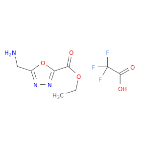 5-(氨甲基)-1,3,4-恶二唑-2-羧酸乙酯三氟乙酸盐