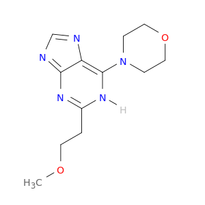 1H-Purine, 2-(2-methoxyethyl)-6-(4-morpholinyl)-