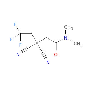 Pentanamide, 3,3-dicyano-5,5,5-trifluoro-N,N-dimethyl-